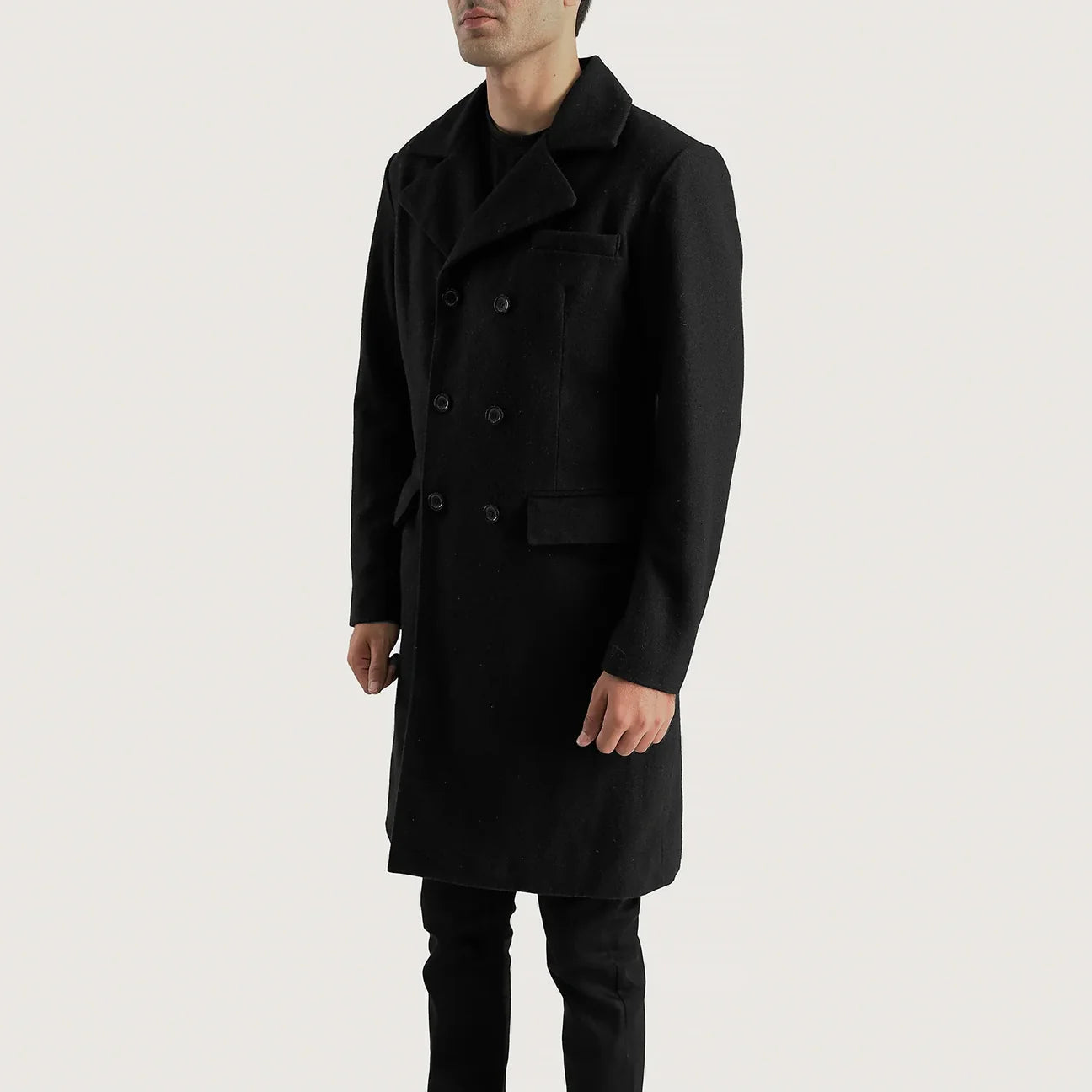 Claud Heritage Double-Breasted Wool Coat