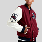 Classic Varsity Jacket for Men