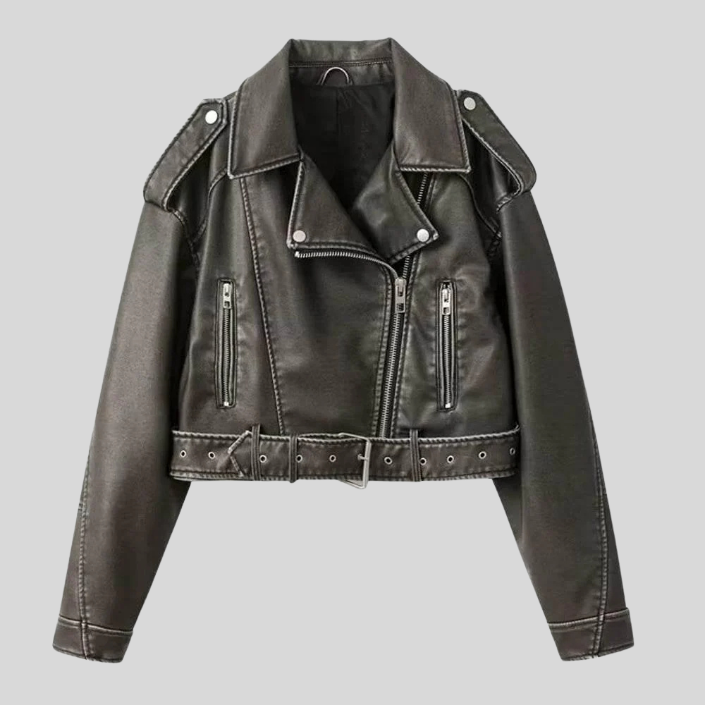 Luxe Black Lambskin Jacket