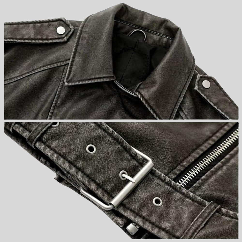 Luxe Black Lambskin Jacket
