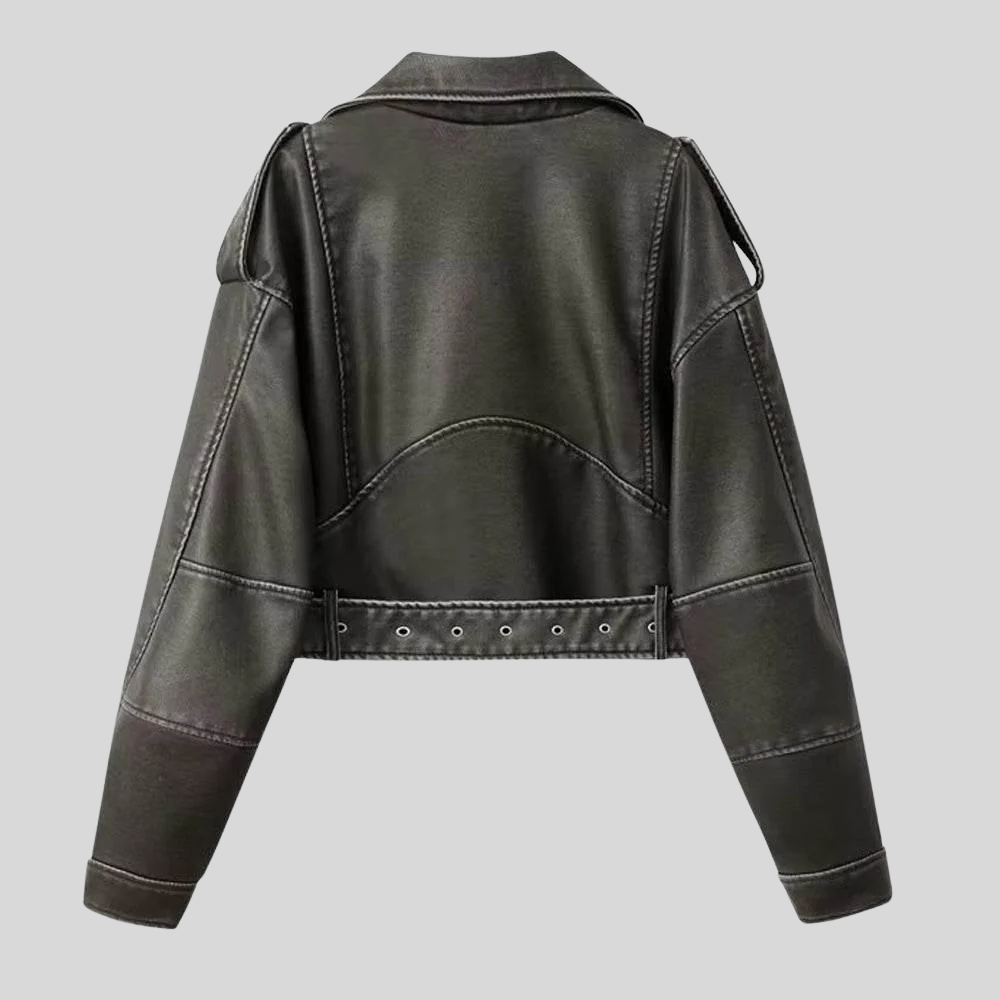 Luxe Black Lambskin Jacket