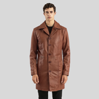 The Timeless Don Leather Coat