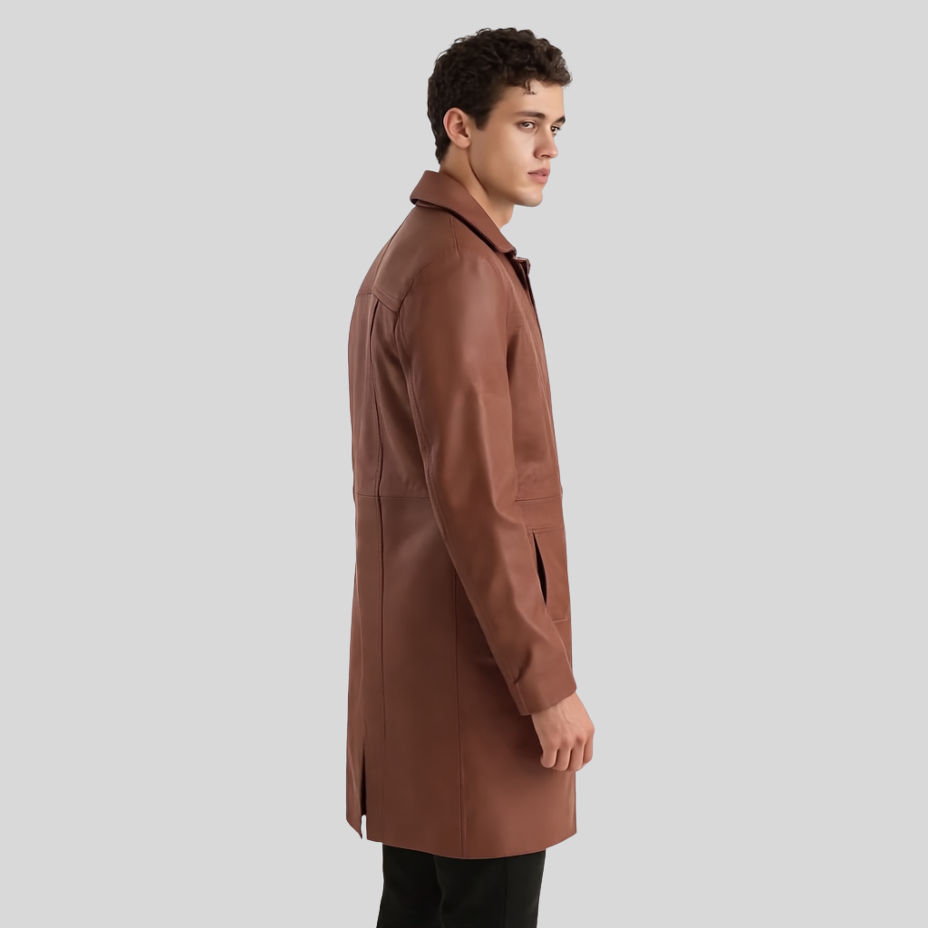 The Timeless Don Leather Coat