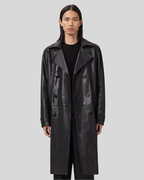 The Kellett Classic Leather Trench Coat