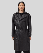 The Kellett Classic Leather Trench Coat