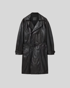 The Kellett Classic Leather Trench Coat