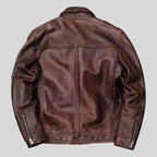 The Heritage Distressed Leather Jacket for men