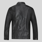 Classic Black Motorcycle Jacket