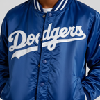 Los Angeles Dodgers Satin Bomber Jacket for men