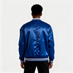 Los Angeles Dodgers Satin Bomber Jacket for men